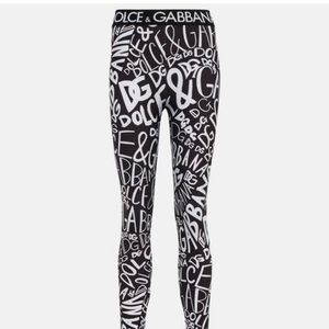 Women’s Black Print Logo / Ski Pants